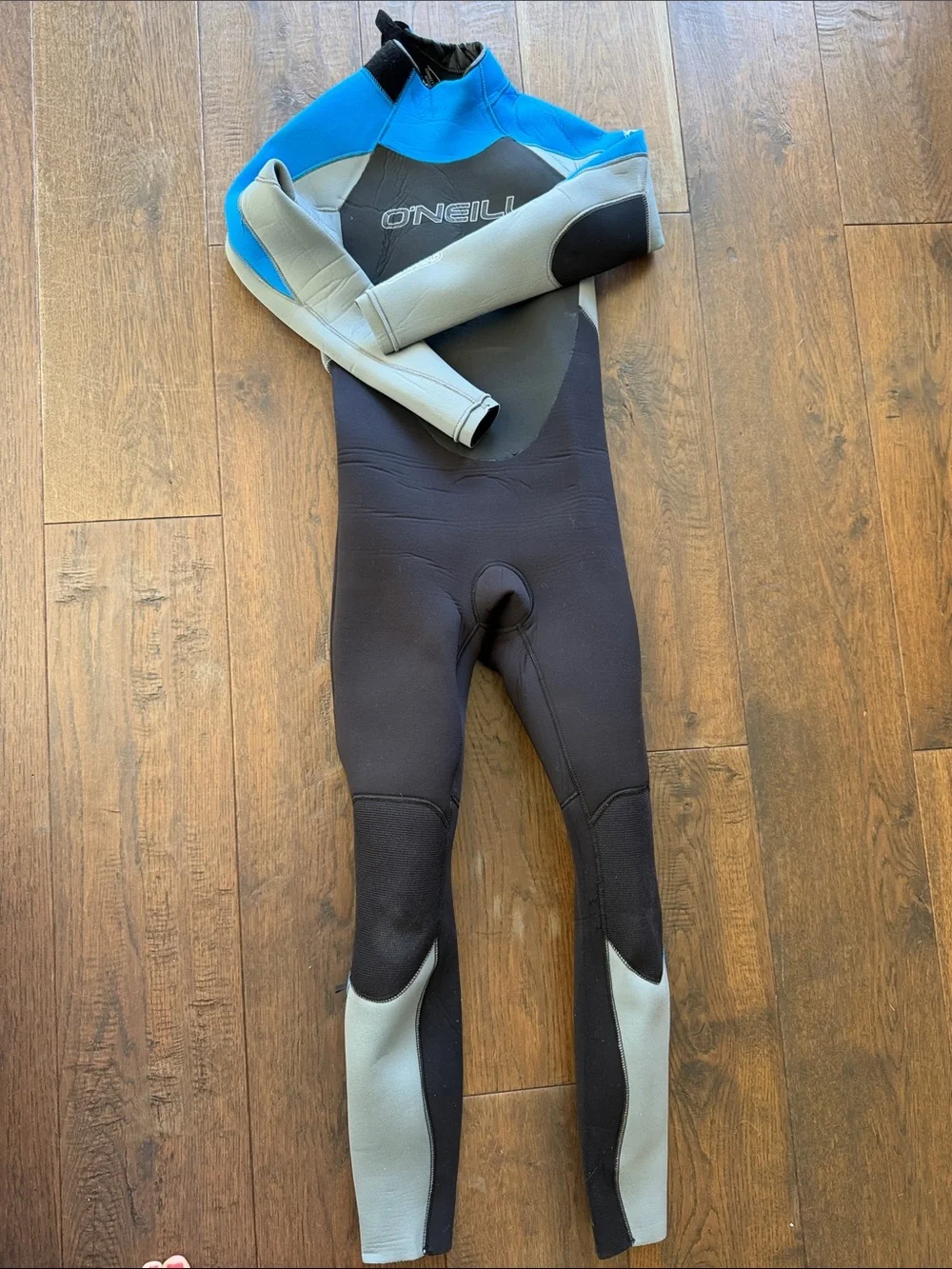 O'Neill Blue, Black and Gray Kids Full Wetsuit One-Piece